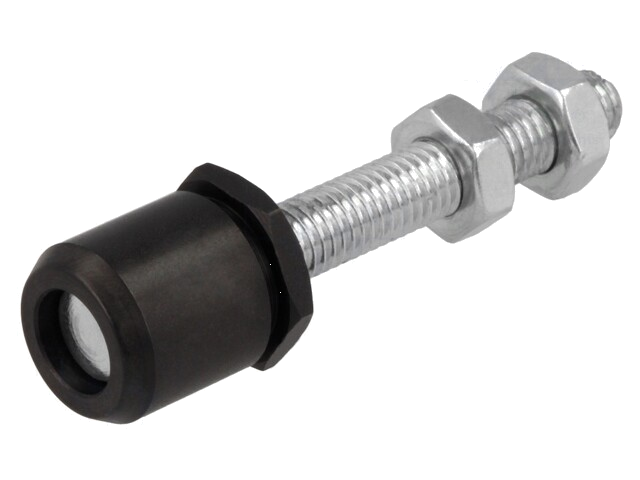 Aandrukschroef; Schroefdr: M8; staal; L: 70mm; St.kl: 5.8; Ø: 18mm Aandrukschroef; Schroefdr: M8; staal; L: 70mm; St.kl: 5.8; Ø: 18mm